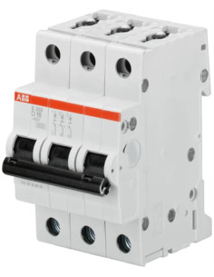 ABB Автоматичен прекъсвач S203 3P 40A крива D 6kA - 2CDS253001R0321 - Цена | LEDs4economy
