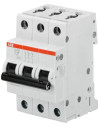 ABB Автоматичен прекъсвач S203 3P 50A крива D 6kA - 2CDS253001R0501 - Цена | LEDs4economy