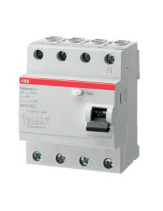 ABB ДТЗ 4P 40A 30mА серия FH204 тип A - 2CSF204102R1400 - Цена | LEDs4economy