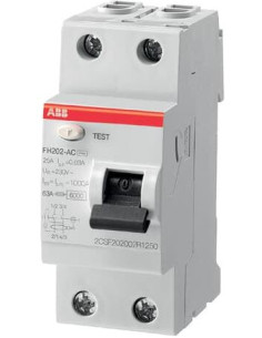 ABB ДТЗ 2P 40A 30mА серия FH202 тип A - 2CSF202102R1400 - Цена | LEDs4economy
