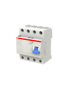ABB ДТЗ 4P 25А 300mА серия FH204 тип AC  - 2CSF204003R3250 - 3