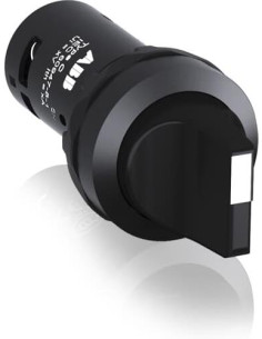 ABB Превключвател черен C2SS2-10B 1-2 1NO-1NC пластмасов ринг Ø22mm Compact АВВ - 1SFA619201R1076 - Цена | LEDs4economy