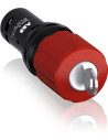ABB Авариен стоп червен Ф30мм CE3K1-10R-11 1NO-1NC освобождаване чрез ключ Ø22mm Compact АВВ - 1SFA619502R1071 - Цена | LEDs4eco