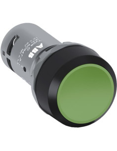 ABB Бутон зелен CP1-10G-10 1NO пластмасов ринг Ø22mm Compact - 1SFA619100R1012 - Цена | LEDs4economy