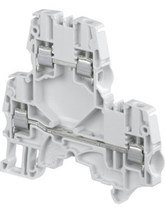 ABB Редова клема ДВУРЕДОВА сива 4мм2 ZS4-D2 серия SNK - 1SNK505210R0000 - Цена | LEDs4economy