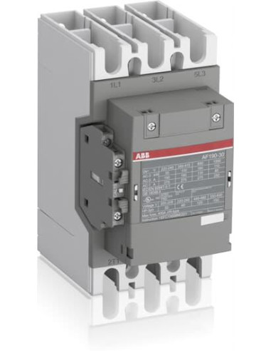 ABB Контактор AF190-30-11 3P 90kW (190A AC-3) 1NO+1NC 48...130V 