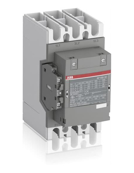 ABB Контактор AF190-30-11 3P 90kW (190A AC-3) 1NO+1NC 48...130V 