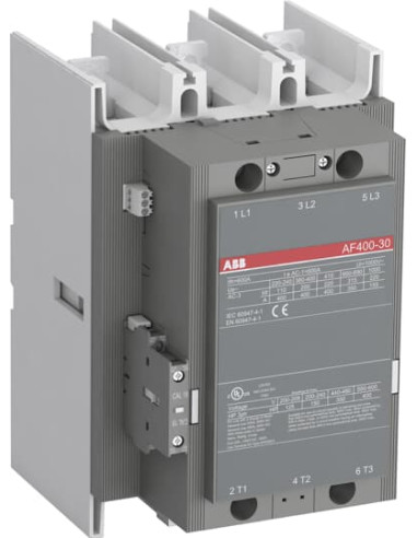 ABB Контактор AF400-30-11 3P 200kW (400A AC-3) 1NO+1NC 100...250V