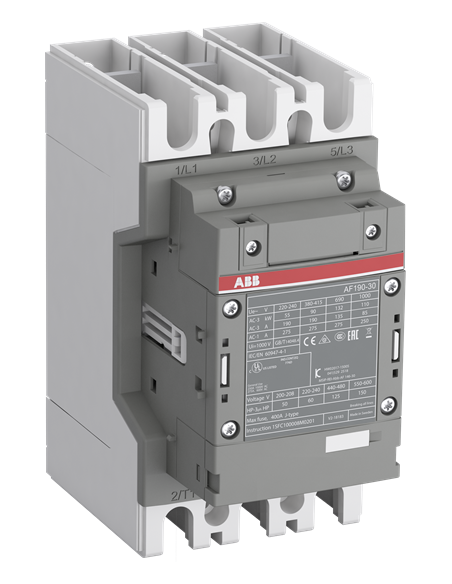 Контактор AF190-30-00 3P 90kW (190A AC-3) 100...250V 50/60Hz ABB