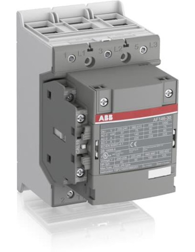 Контактор AF146-30-11 3P 75kW (146A AC-3) 1NO+1NC 100...250V 50/60Hz ABB