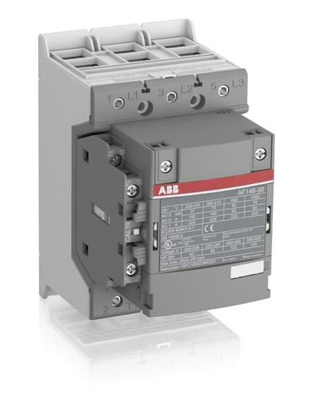 Контактор AF146-30-11 3P 75kW (146A AC-3) 1NO+1NC 100...250V 50/60Hz ABB