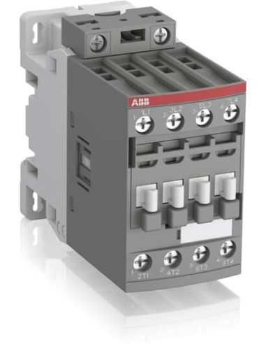 ABB Контактор AF38Z-40-00 4P 11kW (38A AC-3) 100...250V 50/60Hz