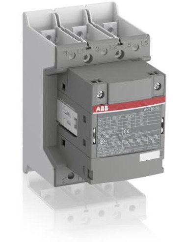 Контактор AF116-30-00B 3P 55kW (116A AC-3) 24...60V 50/60Hz ABB