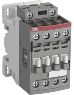 ABB Контактор AFC09-40-00 4P 4kW (9A AC-3) 230V 50/60Hz - 1SBL131201R8000 - Цена | LEDs4economy