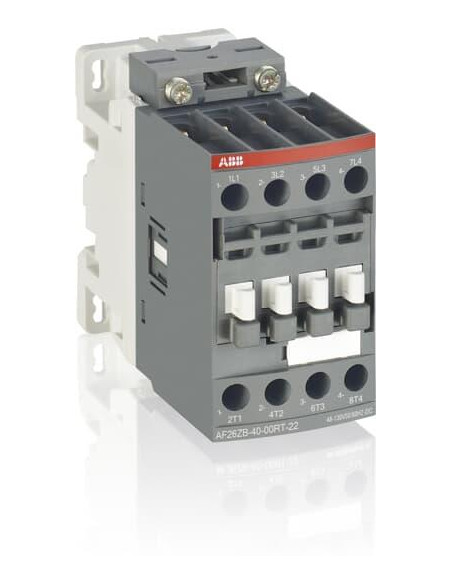 ABB Контактор AF26ZB-40-00RT 4P 11kW (26A AC-3) 24...60V 50/60Hz