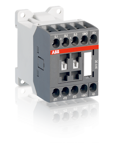 ABB Контактор ASL12-30-01 3P 5.5kW (12A AC-3) 1NC 24V DC  - 