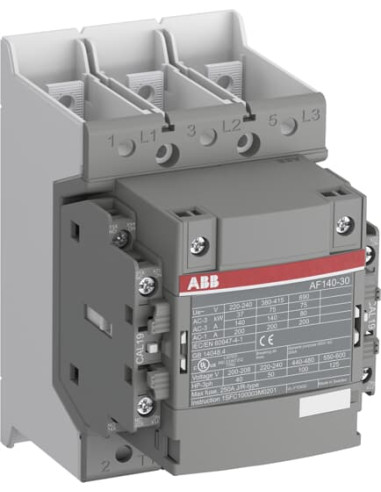 ABB Контактор AF140-30-22B 3P 75kW (140A AC-3) 2NO+2NC 100...250V