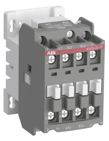 Контактор AX09-30-10 3P 4kW (9A AC-3) 1NO 110V 50/60Hz ABB