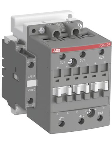 ABB Контактор AX65-30-11 3P 30kW (65A AC-3) 1NO+1NC 110...120V 