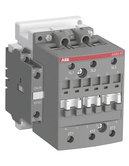 ABB Контактор AX65-30-11 3P 30kW (65A AC-3) 1NO+1NC 110...120V 