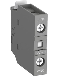 ABB Помощен контакт с 1NC /CA4-01/ за контактори AF09...96 за челен монтаж - 1SBN010110R1001 - Цена | LEDs4economy