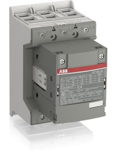 Контактор AF140-30-00 3P 75kW (140A AC-3) 24...60V 50/60Hz ABB