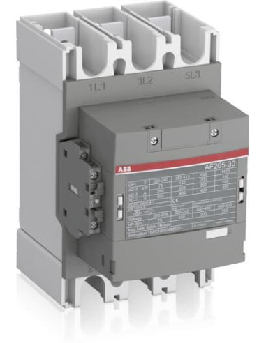 Контактор AF265-30-11 3P 132kW (265A AC-3) 1NO+1NC 24...60V 50/60Hz ABB