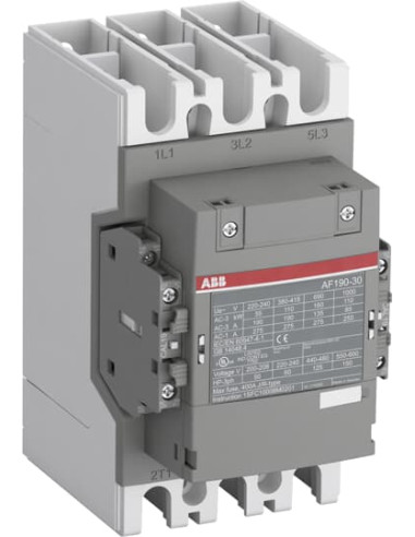 ABB Контактор AF190-30-22 3P 90kW (190A AC-3) 2NO+2NC 100...250V