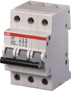 ABB Товаров прекъсвач /шалтер/ E203 125A 3P 3 модула - 2CDE283001R0125 - Цена | LEDs4economy