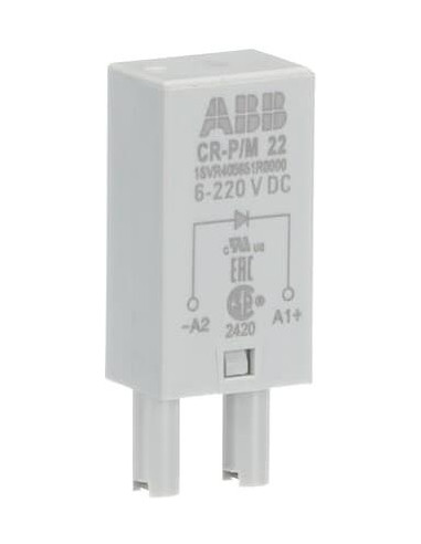 Диод 22 6...220 V DC за интерфейсно реле CR-P/M ABB