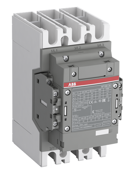 ABB Контактор AF190-30-22 3P 90kW (190A AC-3) 2NO+2NC 250...500V