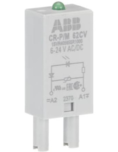 ABB Варистор 62CV 6...24 V AC/DC за интерфейсно реле CR-P/M - 1SVR405655R1000 - Цена | LEDs4economy