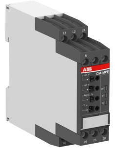 ABB Реле за контрол на фази, последователност, CM-MPS, 2c/o, L1-L2-L3180...280Vac - 1SVR730885R3300 - Цена | LEDs4economy