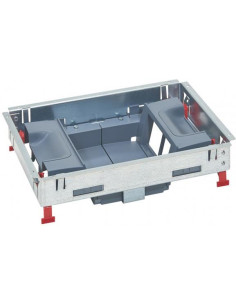 Legrand Основа за подова кутия 8 (2х4) модула за вертикален монтаж на механизми - 088023 - Цена | LEDs4economy