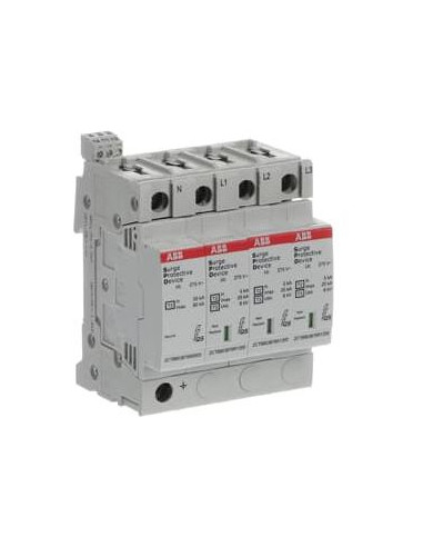 ABB Катоден отводител тип 2-3 OVR 20kA 275V 3P+N  - 