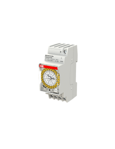 ABB DIN Таймер Седмичен, AW1CO-R, 3.5 часа минимален интервал, с резерв 150 часа, 16A 2 модула - 2CSM222431R1000 - Цена | LEDs4e