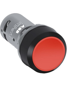 ABB Бутон червен CP1-10R-10 1NO пластмасов ринг Ø22mm Compact - 1SFA619100R1011 - Цена | LEDs4economy