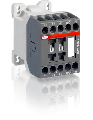 ABB Контактор AS09-30-10 3P 4kW (9A AC-3) 1NO 400V 50/60Hz  - 