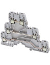 ABB Редова клема ТРИРЕДОВА сива 4мм2 ZS4-T3 серия SNK - 1SNK505212R0000 - Цена | LEDs4economy