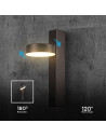 V-TAC 8W LED Аплик с USB 3000 Черно Тяло - 23405 - 4