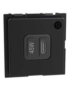 BTICINO Розетка USB за зареждане тип C Power Delivery 45W 2 мод. Living Now - K4294C - Цена | LEDs4economy 2