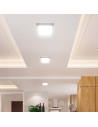V-TAC 6W LED Мини Панел SAMSUNG Чип Backlit Външен монтаж Квадрат 4000K - 104931 - 6