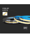 V-TAC LED COB Лента IP20 24V 4000K 420 LEDs 10W/м. - 212668 - 8