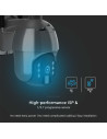 V-TAC WIFI HD Smart Соларна Камера Черна - 11617 - 3