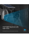 V-TAC WIFI HD Smart Соларна Камера Черна - 11617 - 13