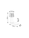 Rabalux Zavier Настолни лампи IP20 LED 5W 3000, 4000, 5000K 74214 - 8