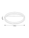 Rabalux Thrac Плафон IP20 LED 20W 4000 71311 - 2