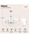 MAYTONI Полилей Аликанте - MOD014CL-06N - 11