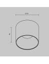 MAYTONI Плафон Alfa LED - C064CL-01-15W4K-RD-B - 7