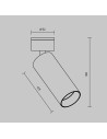 MAYTONI Плафон FOCUS LED - C055CL-L12B4K-W-B - 8